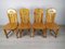 Brutalist Pine Dining Chairs, Set of 4, Image 2