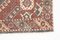 Long Red & Green Oushak Runner Rug 9