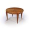 French Art Deco Low Table in Cherry Wood, Image 2