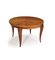 French Art Deco Low Table in Cherry Wood, Image 1