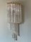 Large Murano Glass Spiral Wall Sconce 1