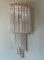 Large Murano Glass Spiral Wall Sconce, Image 1