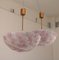 Lampade da soffitto di Archimede Seguso, Italia, anni '50, set di 2, Immagine 4