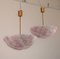 Italian Ceiling Lights by Archimede Seguso, 1950s, Set of 2 5