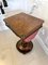 Antique Victorian Burr Walnut Freestanding Sewing Table 9