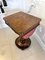 Antique Victorian Burr Walnut Freestanding Sewing Table, Image 9