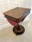 Antique Victorian Burr Walnut Freestanding Sewing Table, Image 1