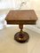 Antique Victorian Burr Walnut Freestanding Sewing Table 10
