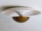 Large Mid-Century Modern Flush Mount or Sconce, Germany 1960s 5