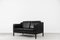 Vintage Mid-Century Scandinavian Modern Black Leather Sofa from Stouby, 1980s, Image 7