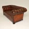 Antikes Chesterfield Ledersofa 3