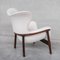 Mid-Century Italian Open Boucle Armchair, Image 5