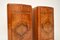 Art Deco Figured Walnut Bedside Cabinets, Set of 2 4