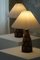 Danish Mid-Century Modern Ceramic Table Lamps, 1970s, Set of 2 6