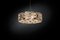 Steel & Crystal Cilindro Orrizontale Arabesque 10 Ceiling Lamp from Vgnewtrend, Image 2