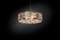 Lámpara de techo Cilindro Orrizontale Arabesque 12 de acero y cristal de Vgnewtrend, Imagen 2