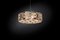 Steel & Crystal Cilindro Orrizontale Arabesque 12 Ceiling Lamp from Vgnewtrend, Image 2