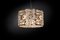 Steel & Crystal Cilindro Orrizontale Arabesque 24 Ceiling Lamp from Vgnewtrend 2