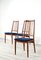 Mid-Century Danish Teak & Velvet Dining Chairs, 1960s, Set of 6 10