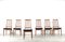 Mid-Century Danish Teak & Velvet Dining Chairs, 1960s, Set of 6 11