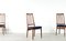 Mid-Century Danish Teak & Velvet Dining Chairs, 1960s, Set of 6 3