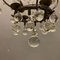 Vintage Italian Light Pendant with Murano Glass Drops, Image 10