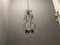 Vintage Italian Light Pendant with Murano Glass Drops 8