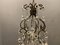 Lampada a sospensione vintage con gocce in vetro di Murano, Immagine 4