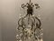 Vintage Italian Light Pendant with Murano Glass Drops, Image 4