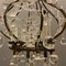 Lampada a sospensione vintage con gocce in vetro di Murano, Immagine 12
