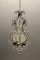 Vintage Italian Light Pendant with Murano Glass Drops 1