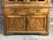 Louis Philippe Walnut 2-Piece Bookcase or China Cabinet 2