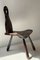 Brutalist Tripod Chair in Wood, Image 6