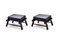 Black Seso Ottomans from Collector, Set of 2, Image 1