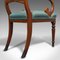 Antique English Scroll Arm Desk Chair, 1820s 12