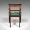 Antique English Scroll Arm Desk Chair, 1820s, Image 5