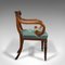 Antique English Scroll Arm Desk Chair, 1820s 3