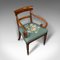 Antique English Scroll Arm Desk Chair, 1820s 6