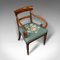 Antique English Scroll Arm Desk Chair, 1820s, Image 6