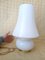 Lámpara de mesa blanca de Paolo Venini, siglo XX, Imagen 6