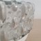 Small Portuguese Clear Round Glass Ceiling lamp, 1970s 8