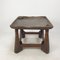 Mesa y silla Mid-Century de madera, años 50. Juego de 2, Imagen 23