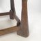 Mid-Century Wooden Chair & Table, 1950s, Set of 2, Image 27