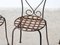 French Garden Chairs, Set of 4 4