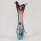 Mid-Century Labelled Murano Glass Vase from Fratelli Toso, 1950s 1