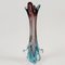 Mid-Century Labelled Murano Glass Vase from Fratelli Toso, 1950s 2