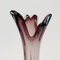 Mid-Century Labelled Murano Glass Vase from Fratelli Toso, 1950s 5