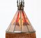 Amsterdam School Stained Glass Pendant by H.C. Herens for New Honsel 5
