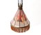 Amsterdam School Stained Glass Pendant by H.C. Herens for New Honsel 9