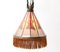 Amsterdam School Stained Glass Pendant by H.C. Herens for New Honsel 7